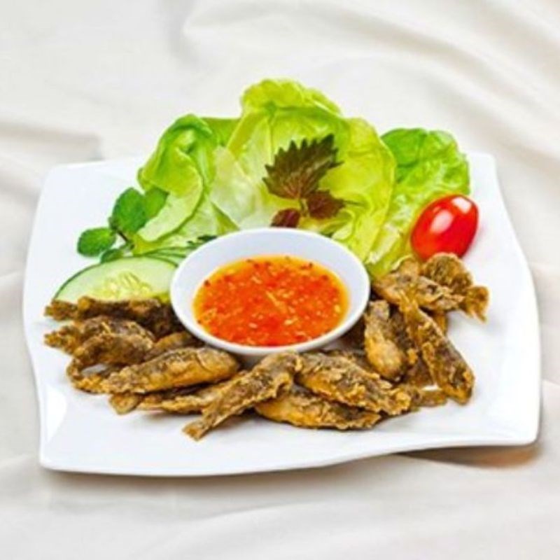 Bước 5 Hoàn tất món ăn Cá rô bí chiên giòn