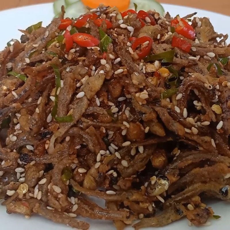 Bước 5 Hoàn thành Cá cơm khô rim mắm đường