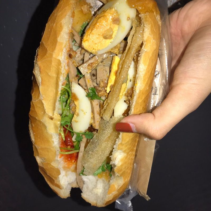 Bước 4 Hoàn thành Bánh mì Bình Định