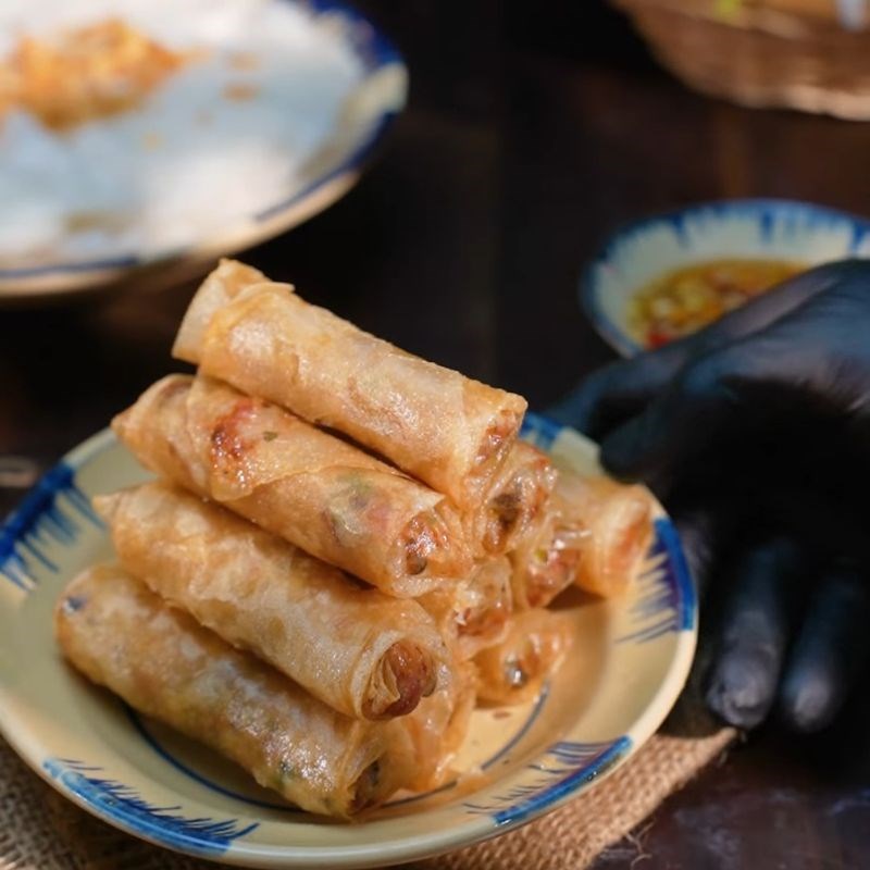 Bước 3 Làm chả ram Bánh mướt ram