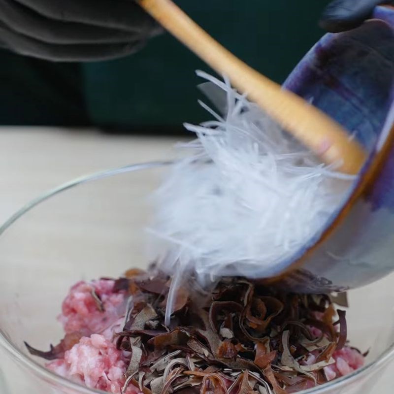 Bước 3 Làm chả ram Bánh mướt ram