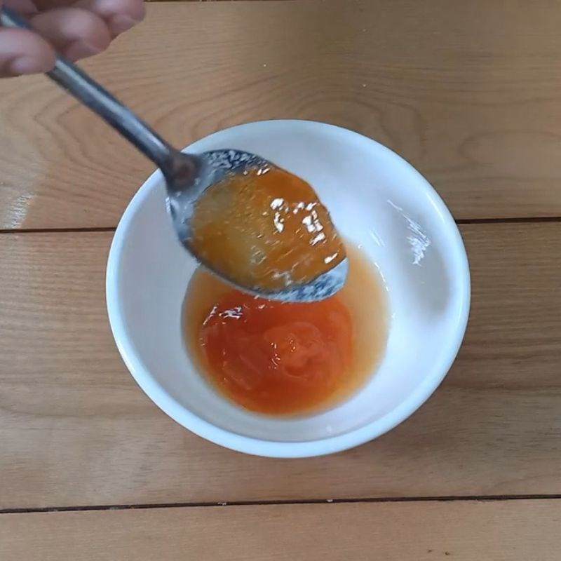Bước 2 Làm nước mắm đường Cá cơm khô rim mắm đường