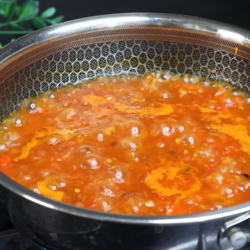 Bước 2 Làm nước sốt kho Cá nục kho rục