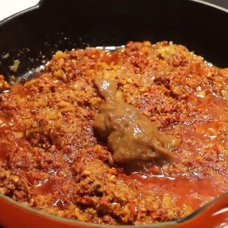 Bước 3 Làm sốt Sốt sambal