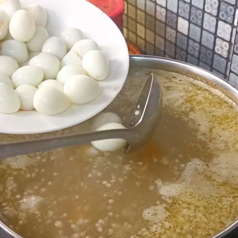 Bước 5 Làm súp sánh mịn Súp bột báng
