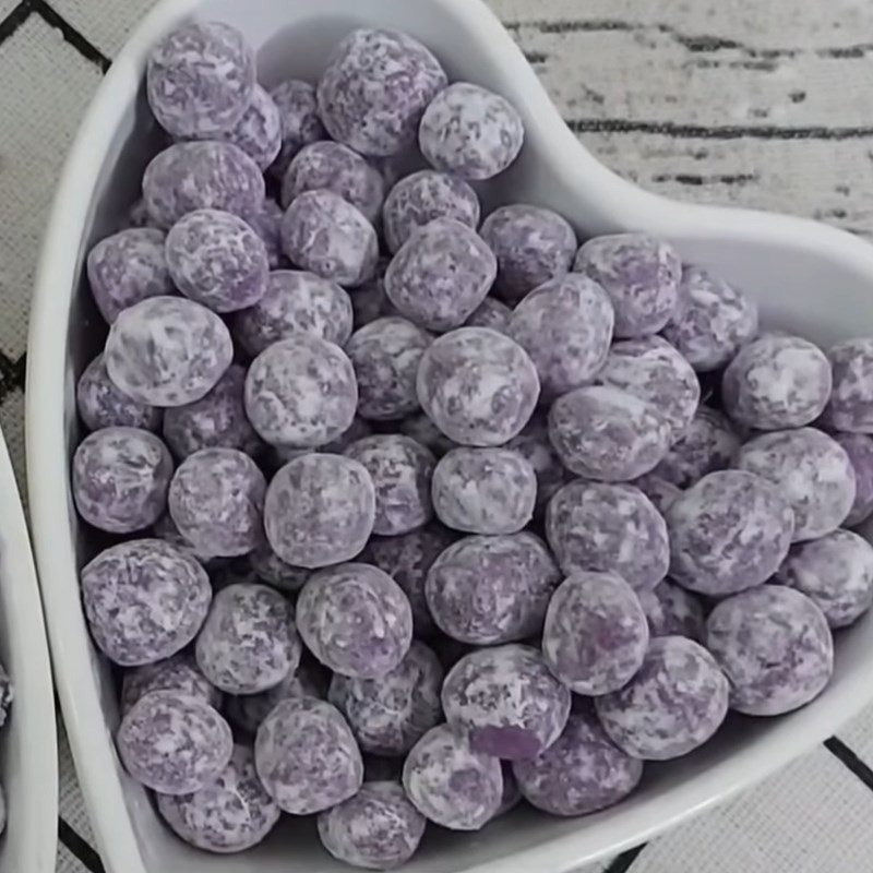 Bước 2 Làm trân châu khoai lang tím Trà sữa healthy