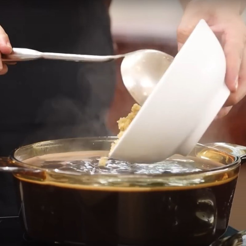 Bước 2 Nấu chè đỗ đen Chè đỗ đen miền Bắc
