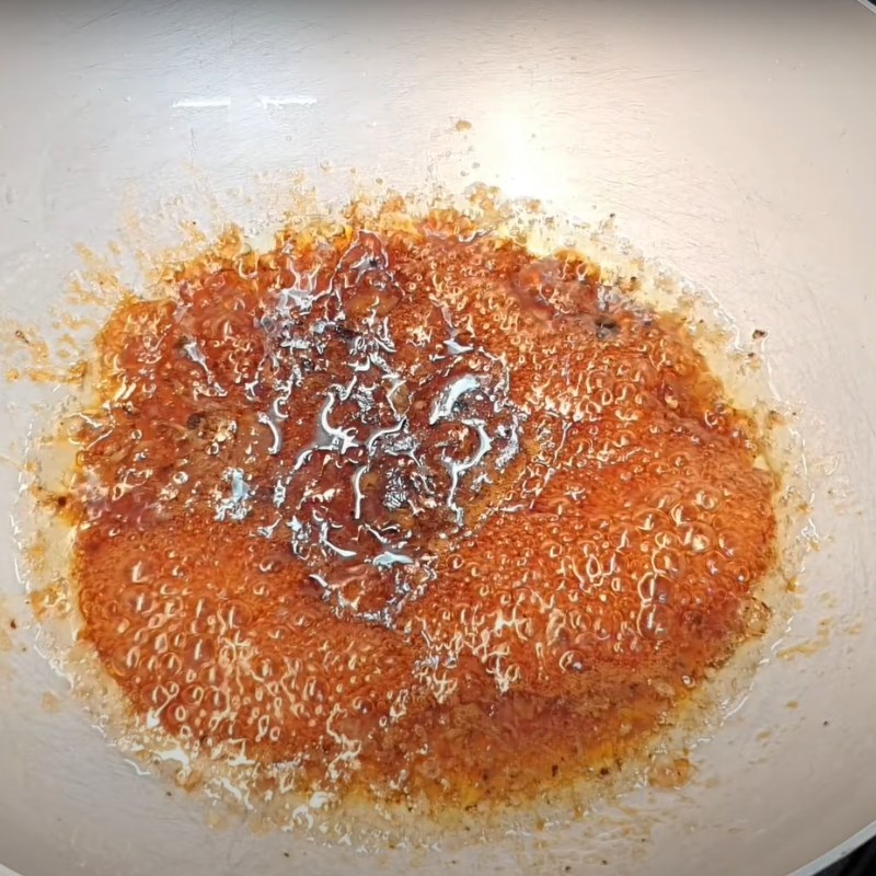 Bước 3 Nấu chuối xanh kho chay Chuối xanh kho chay
