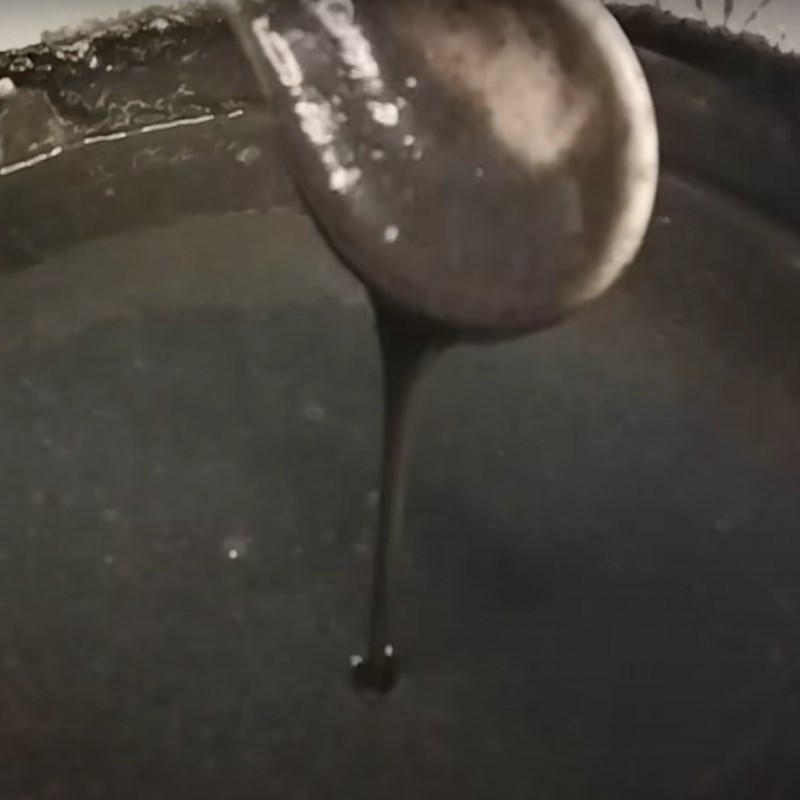Bước 4 Nấu mè đen với nước cốt dừa Chè chí mà phù