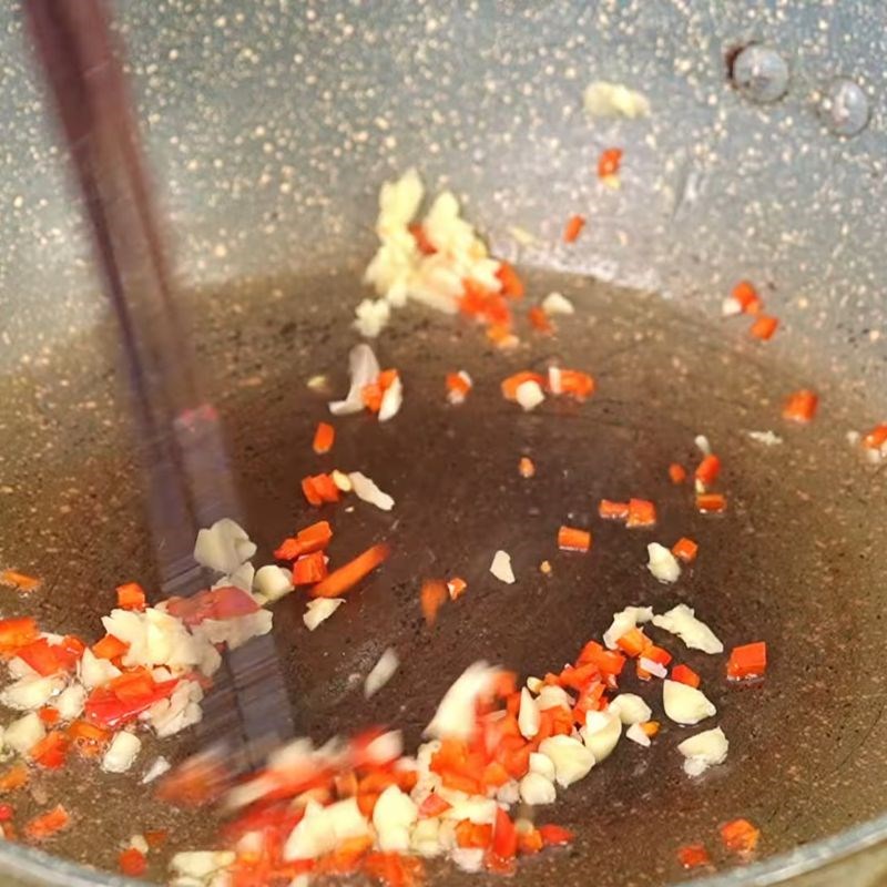 Bước 6 Nấu món cá cơm rang đậu phộng Cá cơm rim lạc