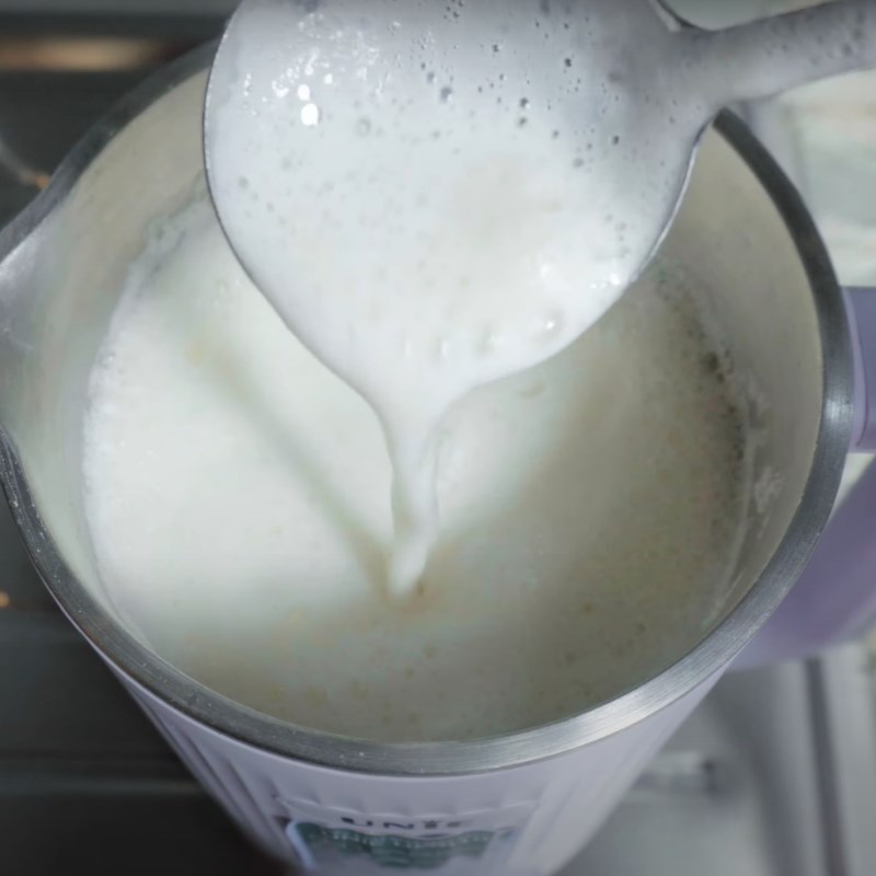 Bước 2 Nấu sữa hạt Sữa hạt điều đậu xanh