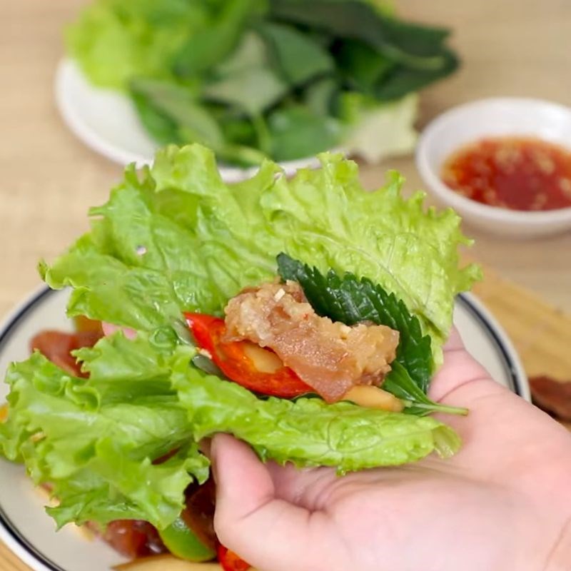 Bước 4 Ngâm gân bò với sả tắc Gân bò ngâm sả tắc