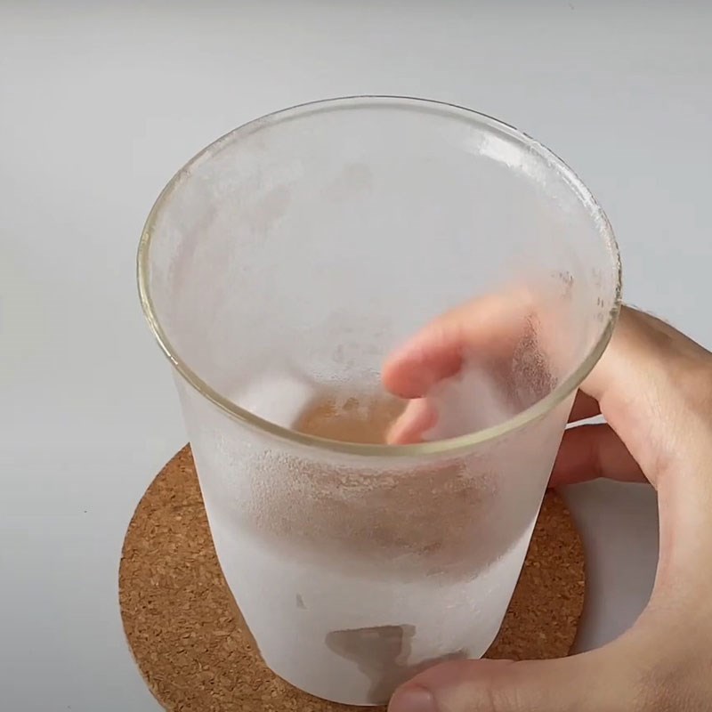 Bước 2 Pha bia matcha Bia matcha