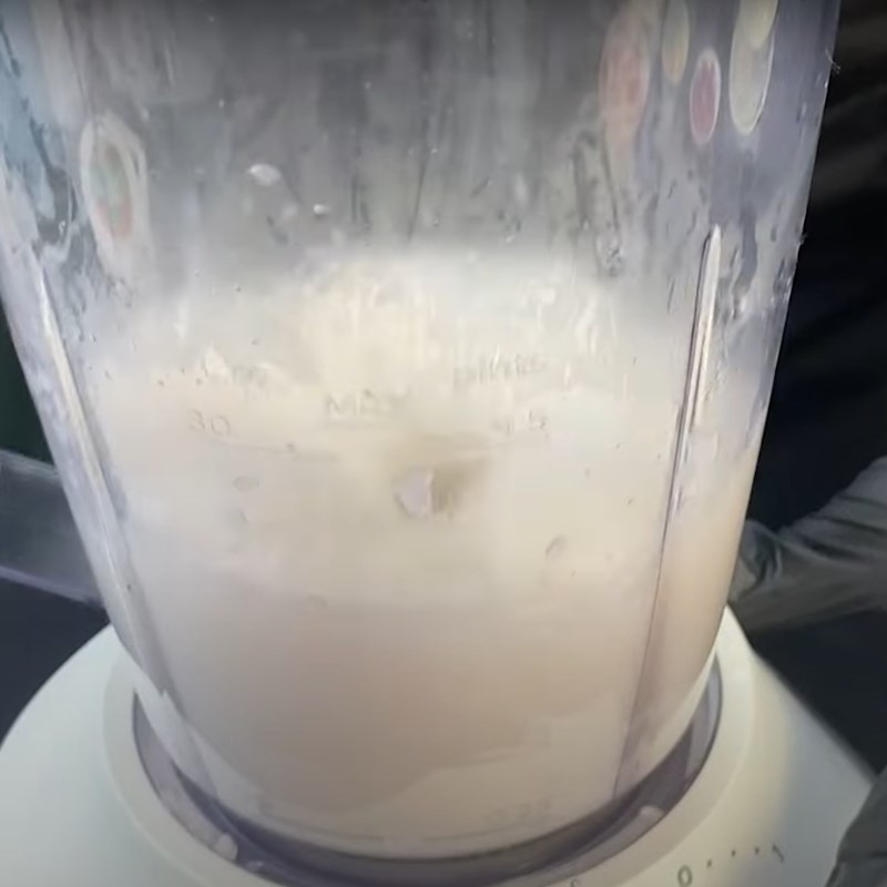 Bước 1 Pha bột Bánh gật gù