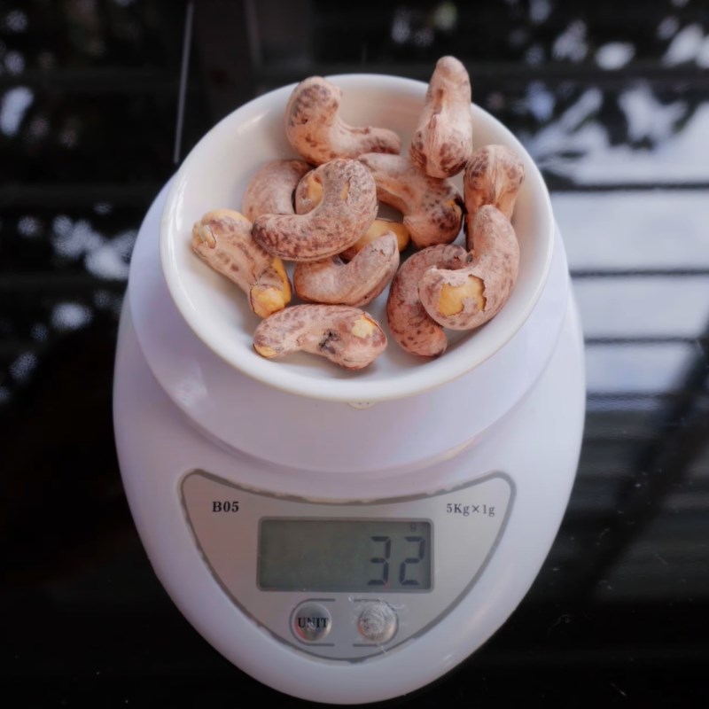 Bước 1 Sơ chế nguyên liệu Sữa hạt điều hạt sen