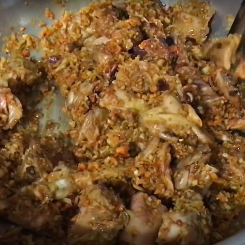 Bước 1 Sơ chế nguyên liệu Chuột xào lăn