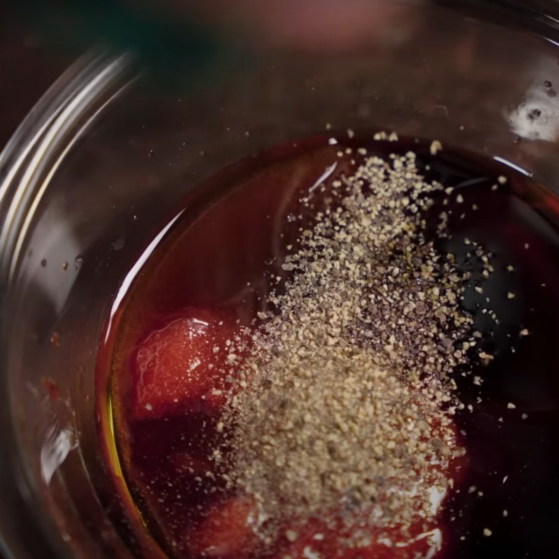 Bước 1 Sơ chế nguyên liệu Nấm kim châm sốt cay