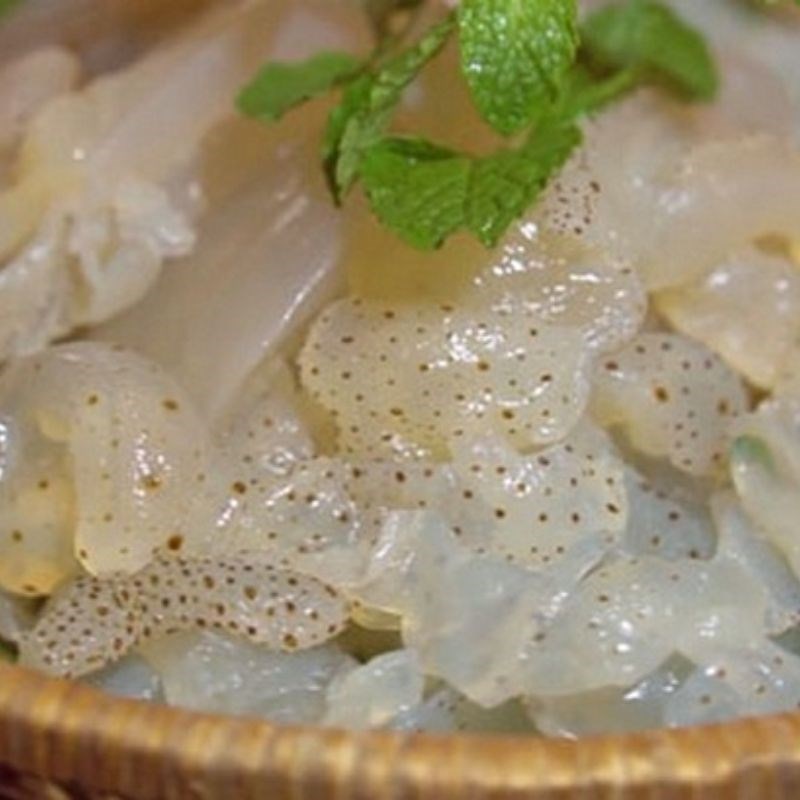 Bước 1 Sơ chế sứa Sứa xào chua ngọt