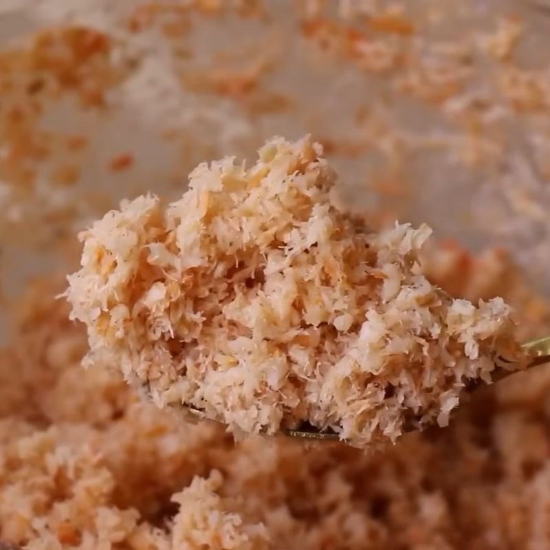 Bước 1 Sơ chế tôm khô Sốt sambal