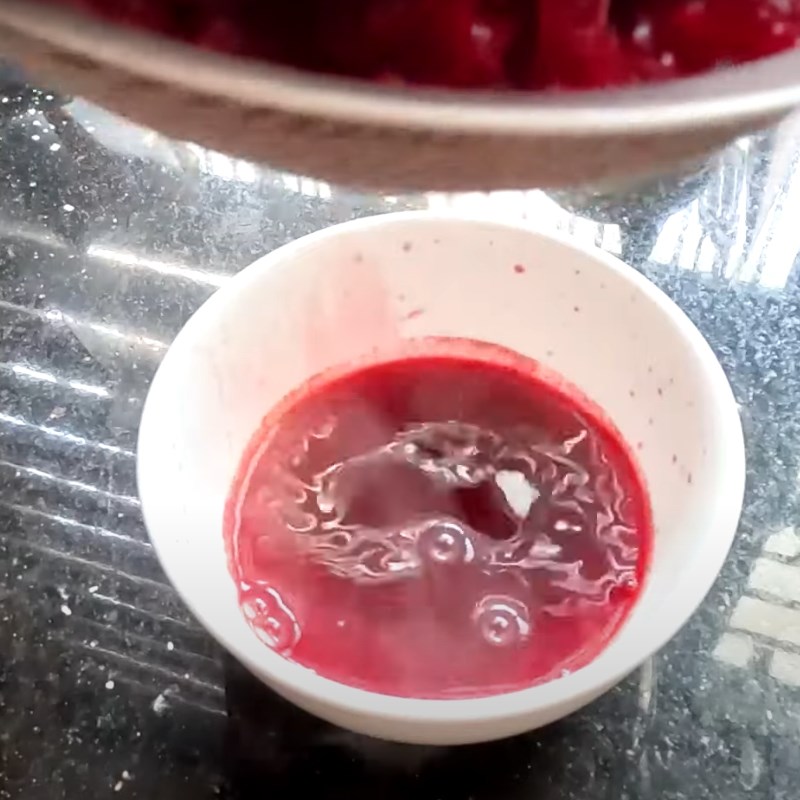 Bước 1 Tạo hỗn hợp màu Bánh con sùng
