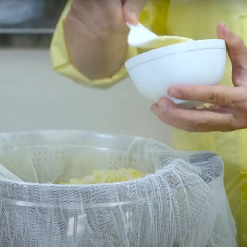 Bước 4 Thành phẩm Xôi hoa cau (xôi đỗ xanh)