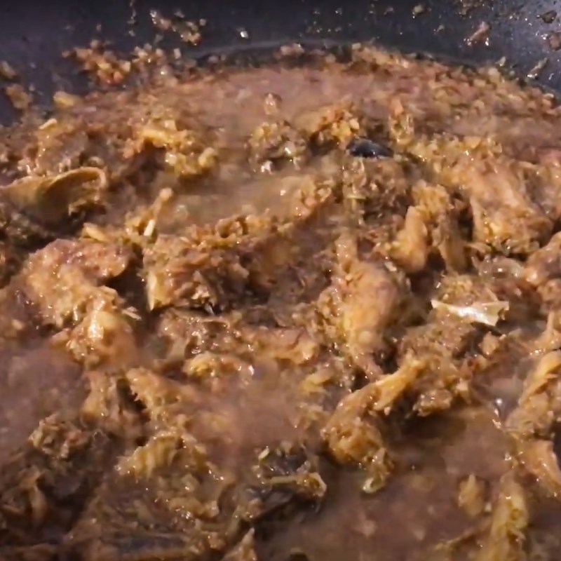 Bước 3 Thành phẩm Chuột xào lăn