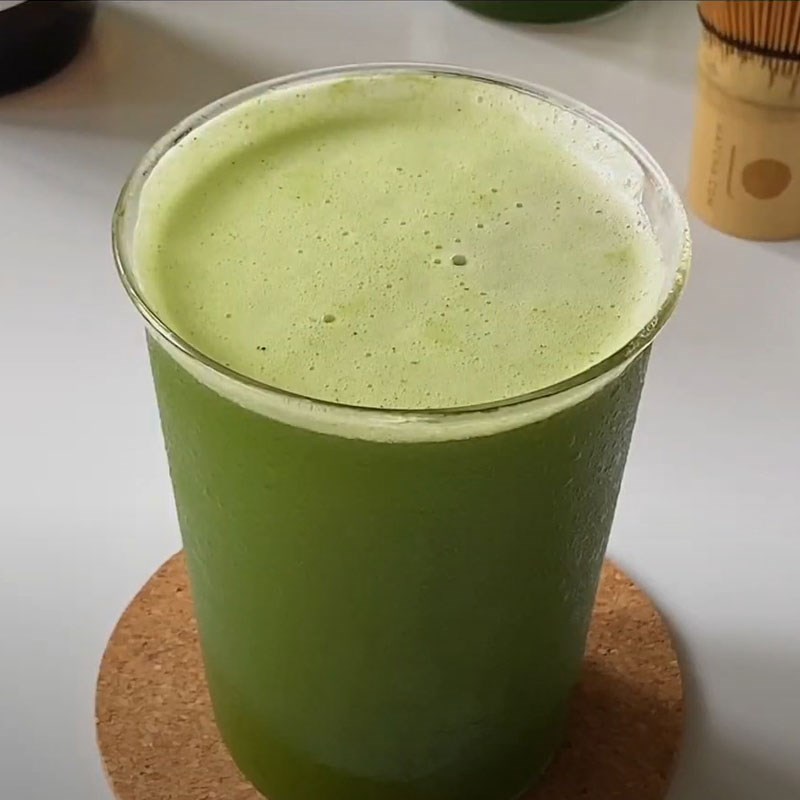 Bước 3 Thành phẩm Bia matcha