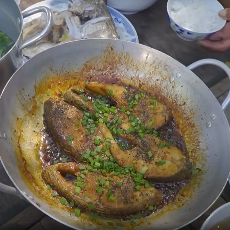 Bước 5 Thành phẩm Cá chẽm kho tiêu