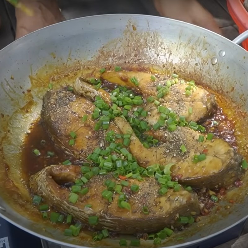 Bước 5 Thành phẩm Cá chẽm kho tiêu