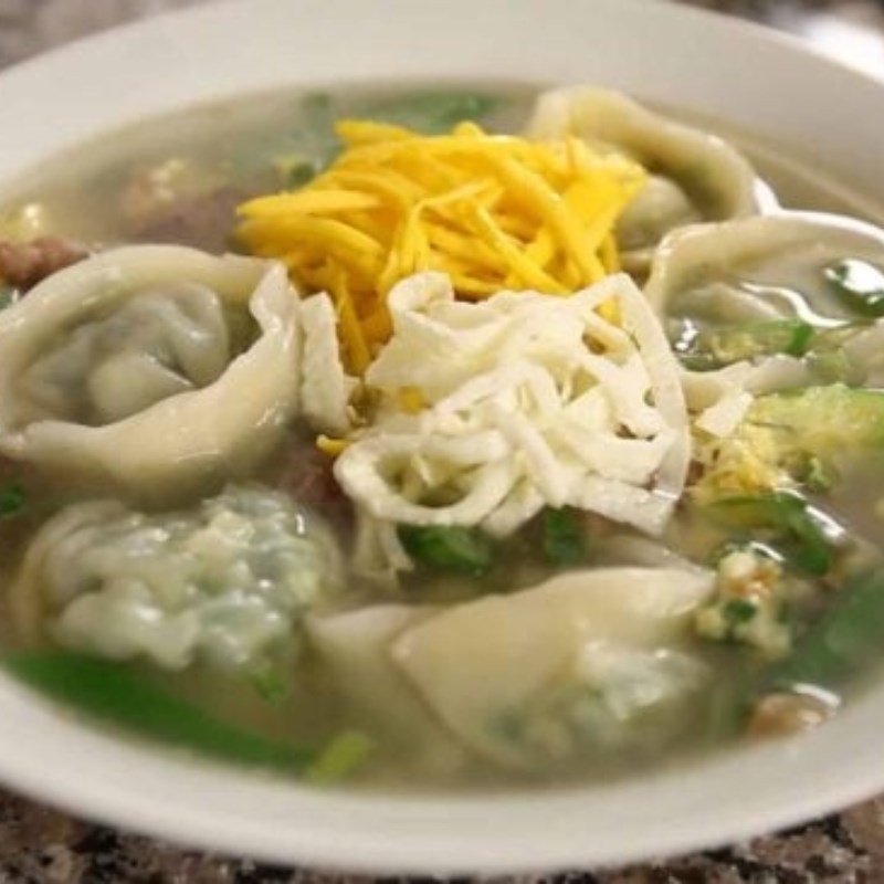 Bước 5 Thành phẩm Canh sủi cảo
