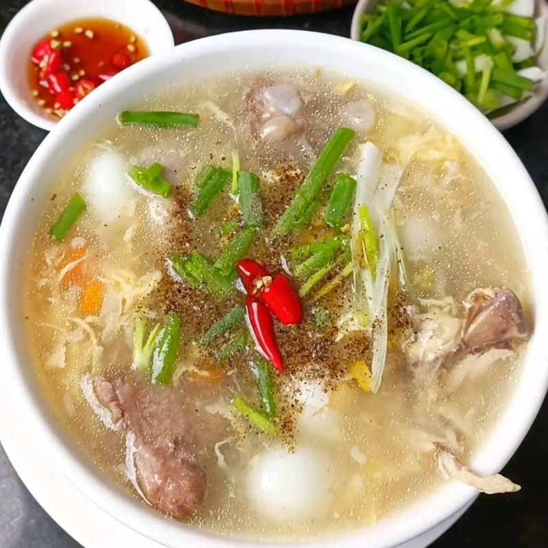 Bước 6 Thưởng thức Súp bột báng
