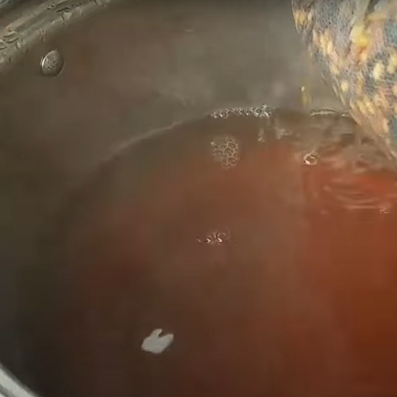 Bước 1 Ủ trà sữa Trà sữa gạo rang đóng chai