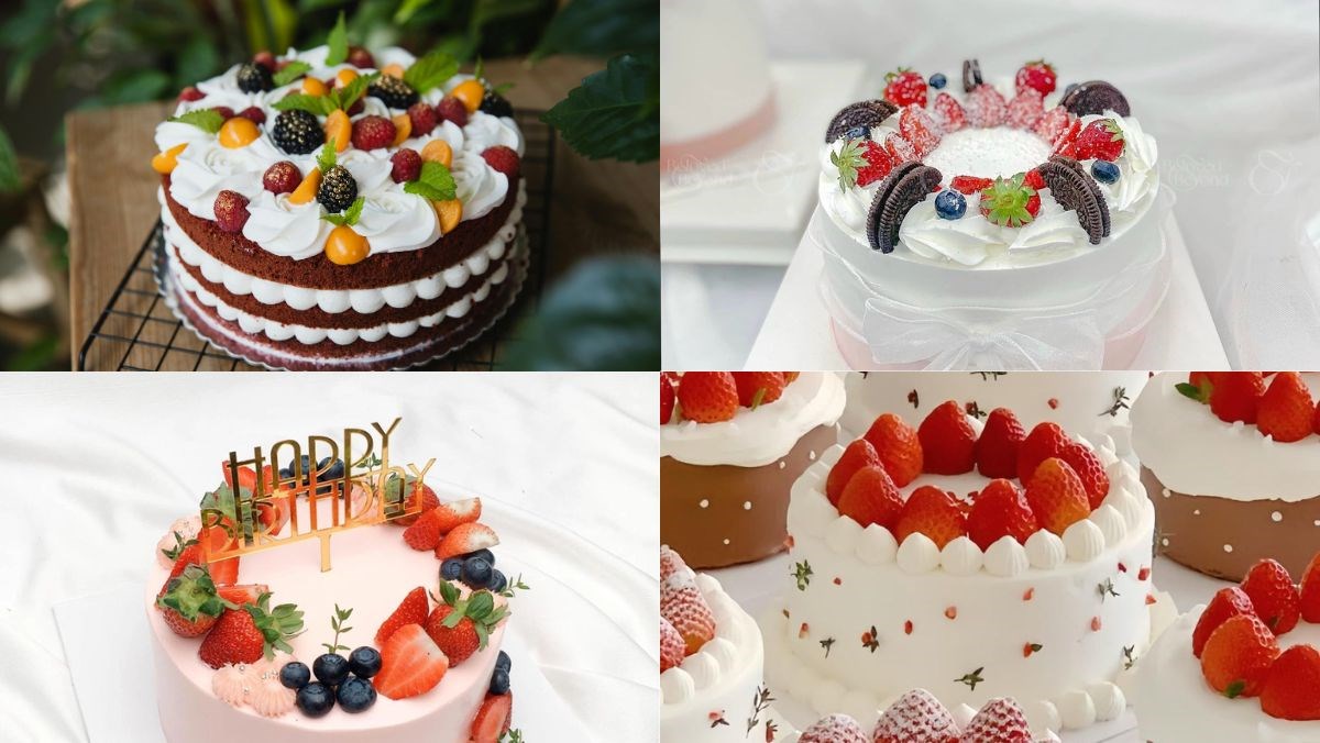 Nguyên liệu món ăn bánh sinh nhật kem tươi