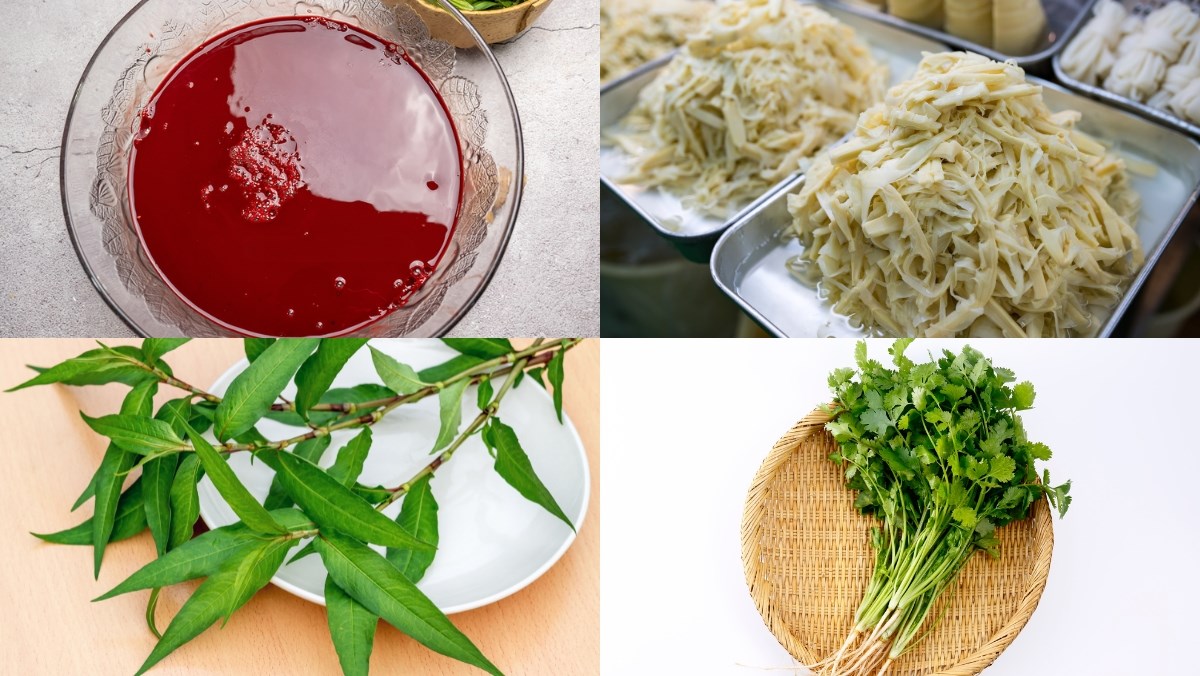 Nguyên liệu món ăn cách nấu canh măng tiết