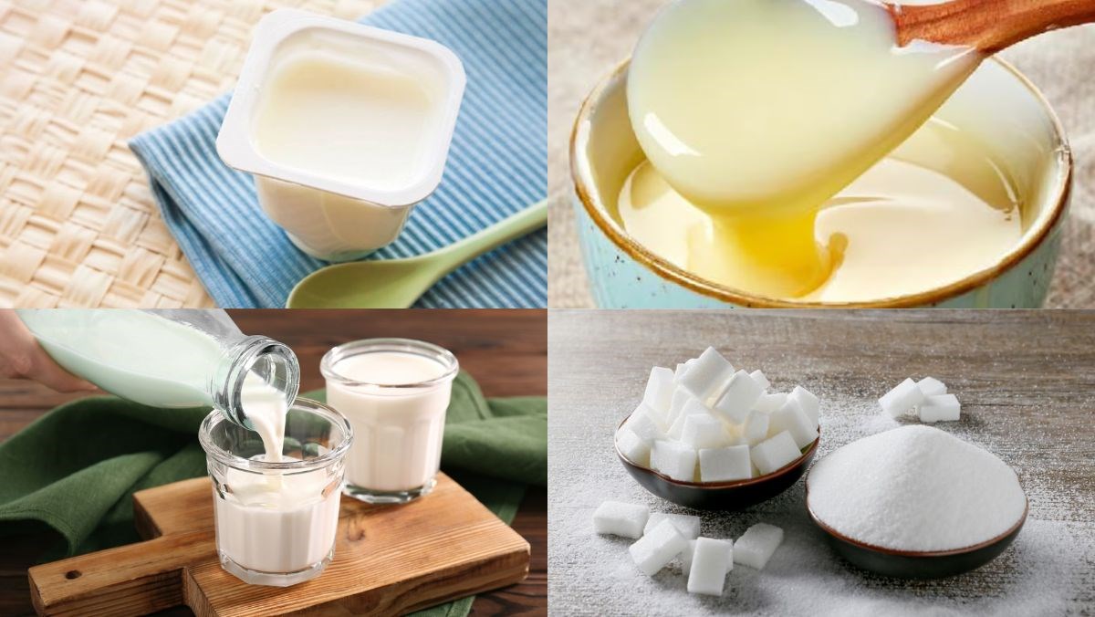Nguyên liệu món ăn sữa chua kinh doanh