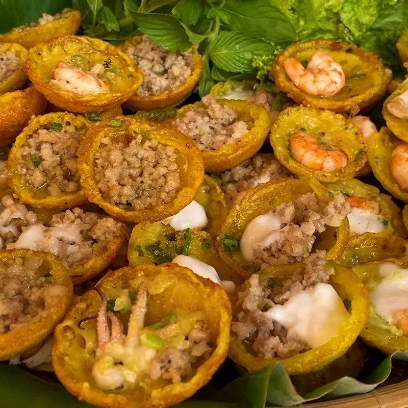 Bước 6 Thành phẩm Bánh khọt bằng bột bánh xèo