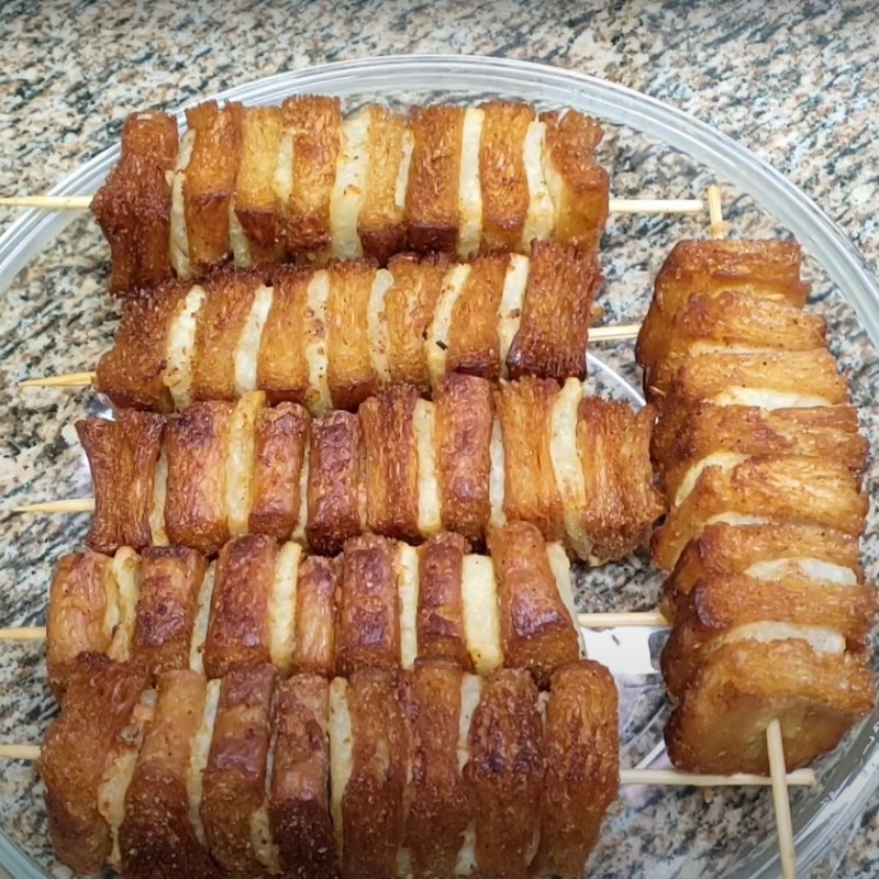 Bước 3 Chiên sườn non chay Bún thịt nướng chay