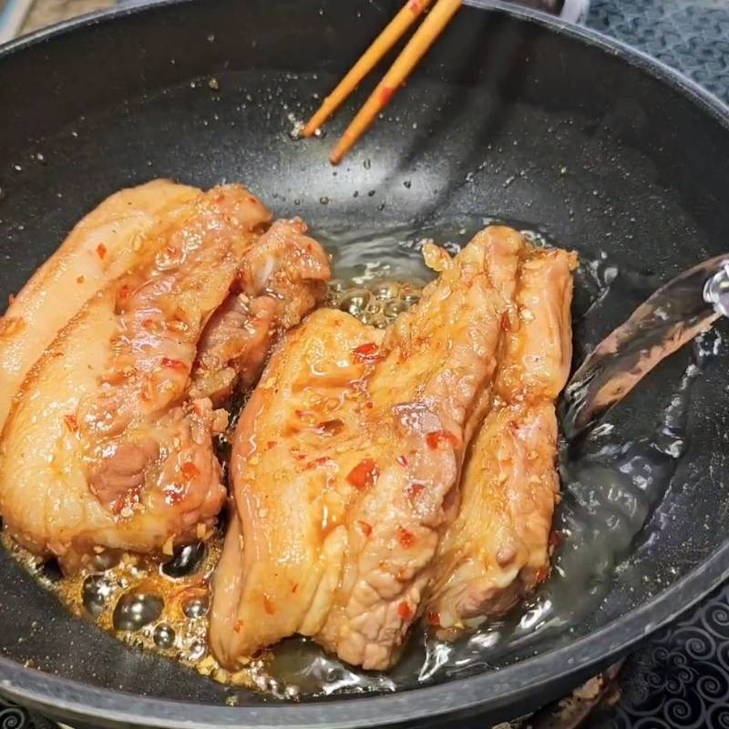 Bước 3 Khìa thịt heo Bì cuốn miền Tây