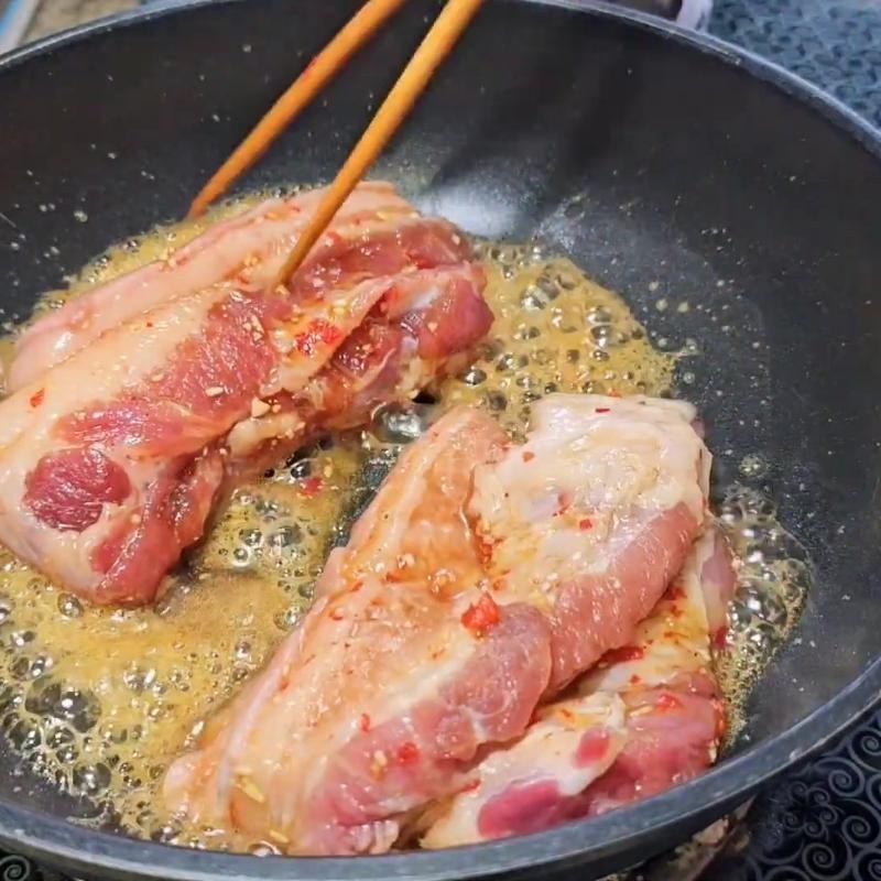 Bước 3 Khìa thịt heo Bì cuốn miền Tây