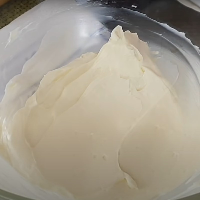 Bước 3 Làm cheese ball Bánh sinh nhật rau câu trái cây