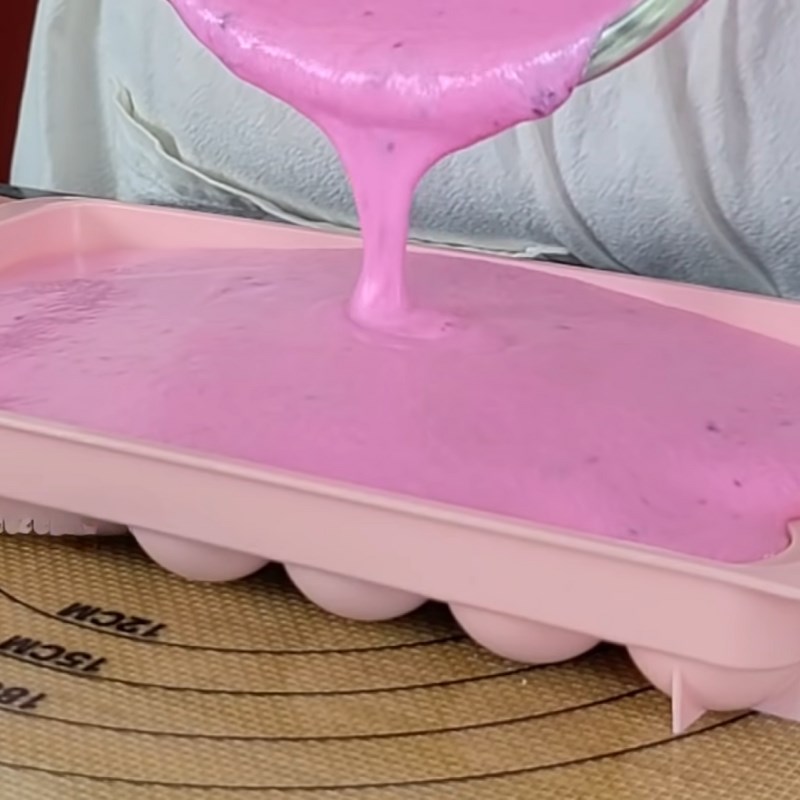 Bước 3 Làm cheese ball Bánh sinh nhật rau câu trái cây
