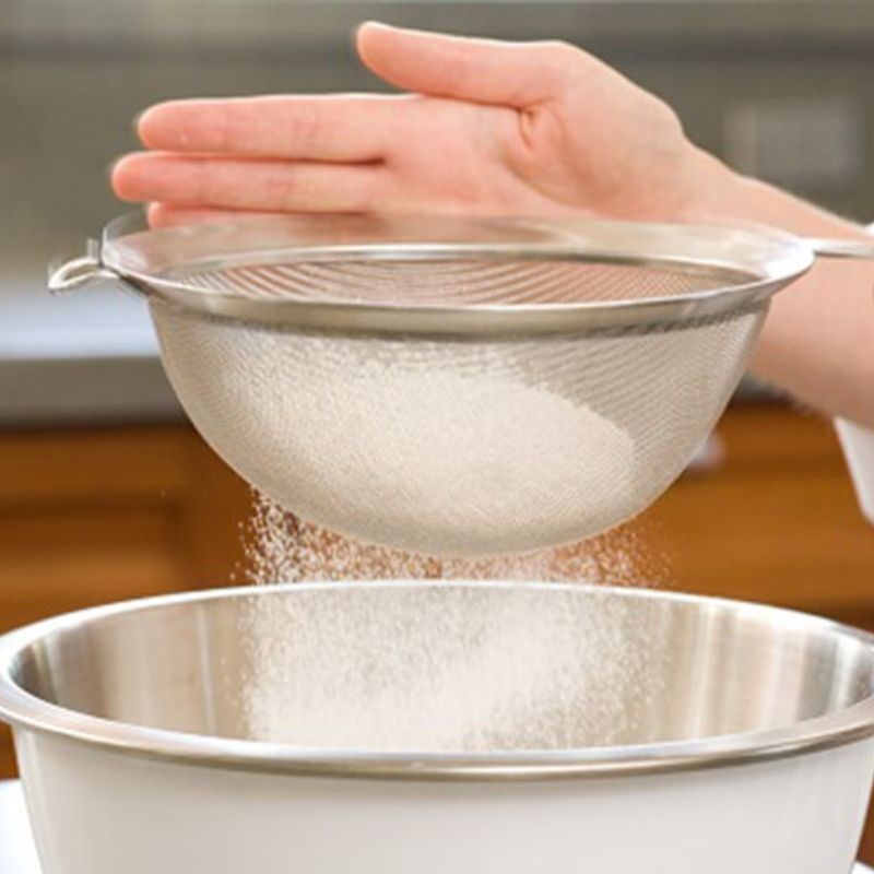 Bước 1 Làm cốt bánh bông lan Bánh sinh nhật kem tươi