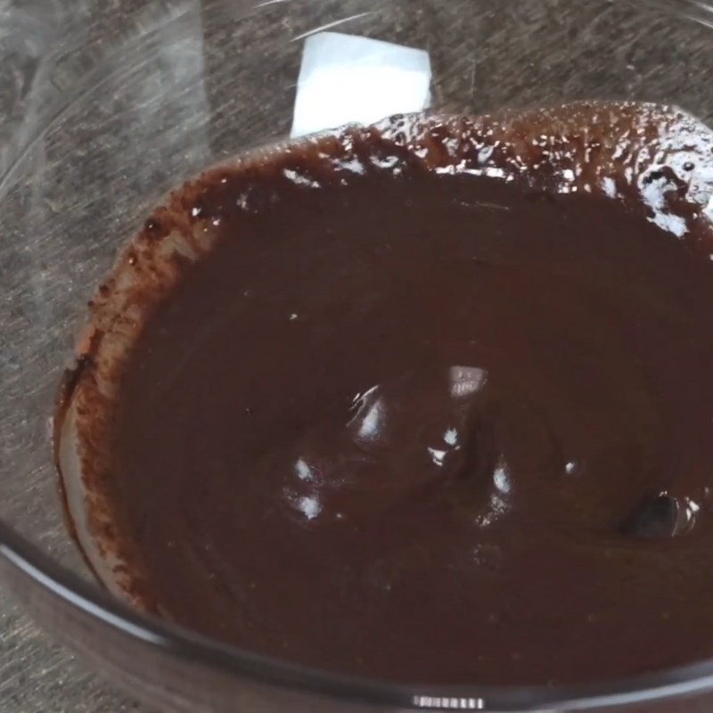 Bước 3 Làm lớp bánh gato Bánh flan gato sinh nhật