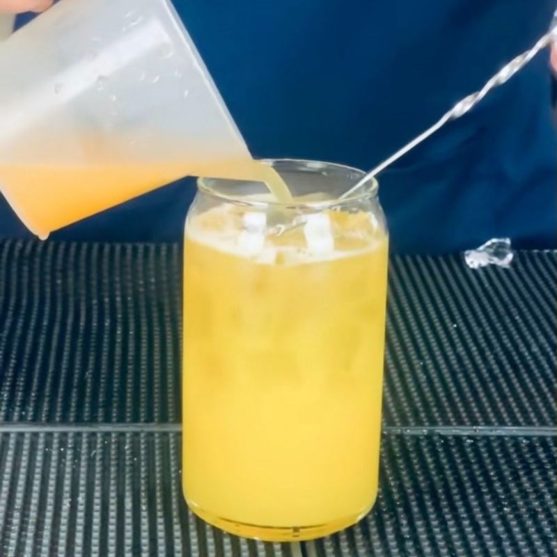 Bước 2 Làm nước ép Nước ép cam dứa