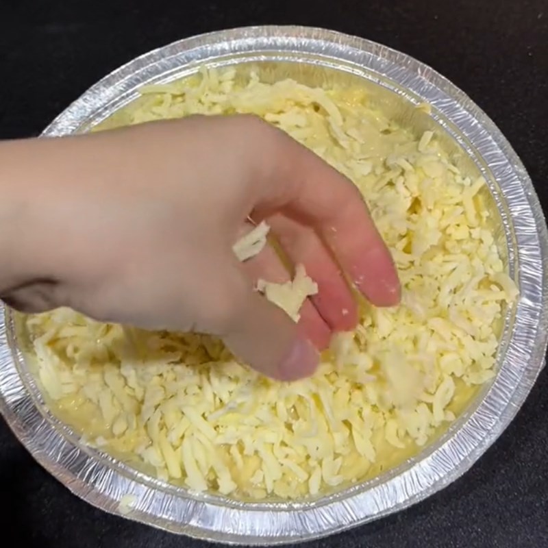 Bước 1 Làm sầu riêng nướng phô mai Sầu riêng nướng phô mai bằng nồi chiên không dầu