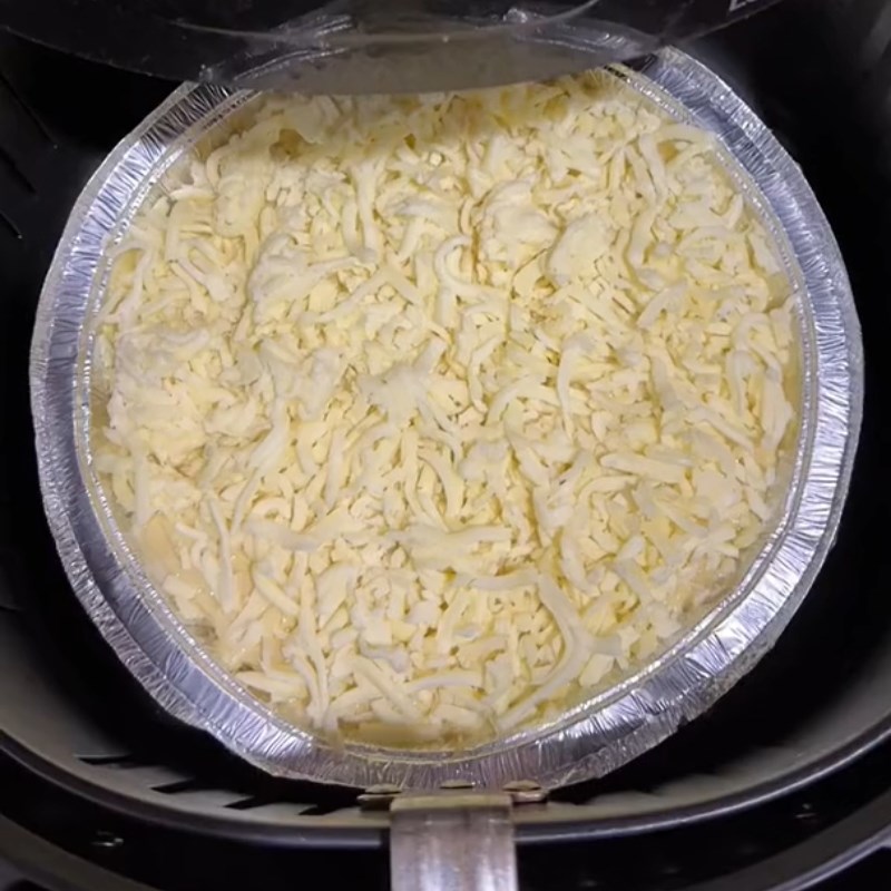 Bước 1 Làm sầu riêng nướng phô mai Sầu riêng nướng phô mai bằng nồi chiên không dầu