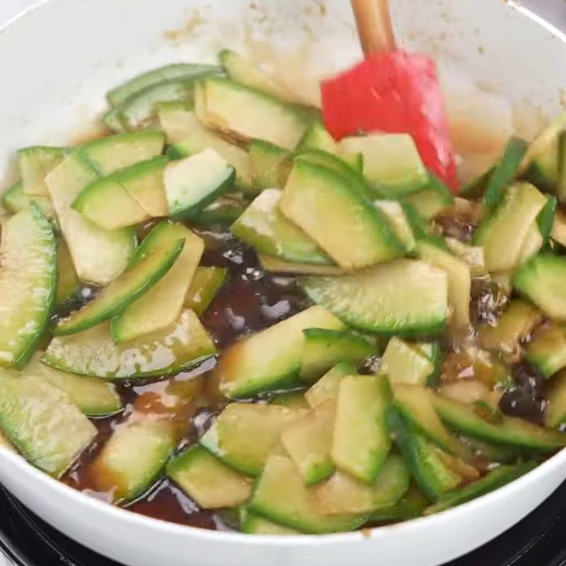 Bước 2 Làm sốt bí đao tươi Trà bí đao kinh doanh