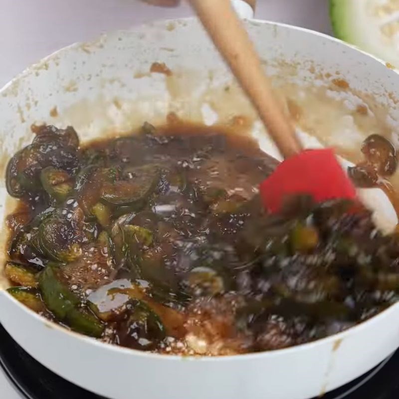 Bước 2 Làm sốt bí đao tươi Trà bí đao kinh doanh