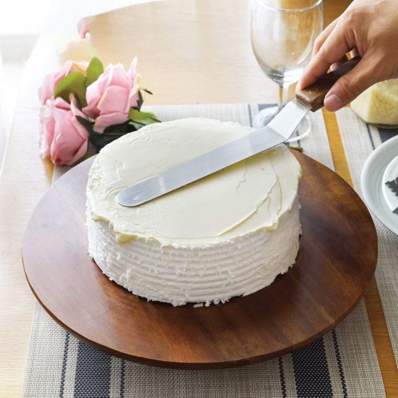 Bước 4 Lắp bánh Bánh sinh nhật kem tươi