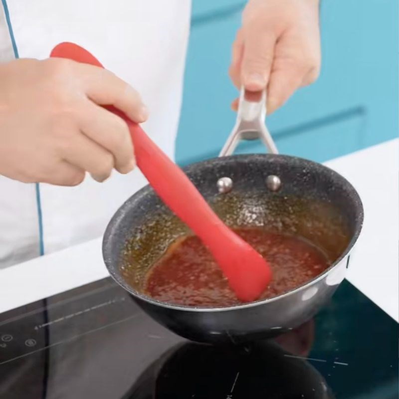 Bước 2 Nấu sốt Cách làm sốt trộn cơm Hàn Quốc